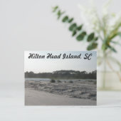 Hilton Head Island, SC Postkarte (Stehend Vorderseite)