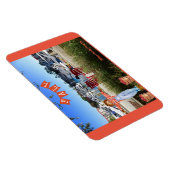 Hilton Head Island Sea Pines Marina Fall Scarecrow Magnet (Rechte Seite)