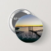 Hilton Head Island South Carolina Button (Vorne & Hinten)