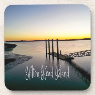 Hilton Head Island South Carolina Getränkeuntersetzer