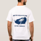 Hilton Head Island South Carolina Lowcountry Livin T-Shirt (Rückseite)