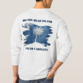 Hilton Head Island South Carolina Lowcountry Livin T-Shirt (Rückseite)