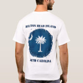 Hilton Head Island South Carolina Lowcountry Livin T-Shirt (Rückseite)