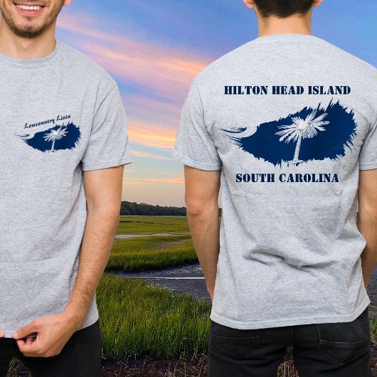 Hilton Head Island South Carolina Lowcountry Livin T-Shirt