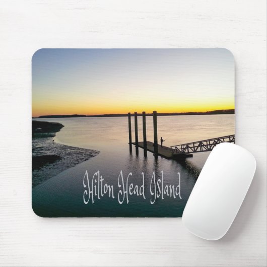 Hilton Head Island South Carolina Mousepad (Mit Mouse)