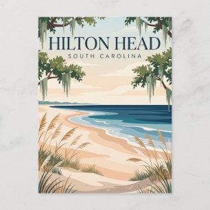 Hilton Head Island South Carolina Postkarte