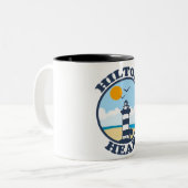 Hilton Head Island. Zweifarbige Tasse (Vorderseite Links)