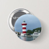 Hilton Head Leuchtturm Button (Vorne & Hinten)
