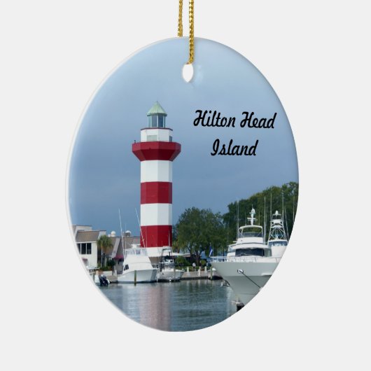 Hilton Head Leuchtturm Keramikornament (Rechts)