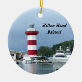 Hilton Head Leuchtturm Keramikornament (Vorne)