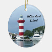 Hilton Head Leuchtturm Keramikornament (Links)