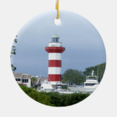 Hilton Head Leuchtturm Keramikornament (Hinten)