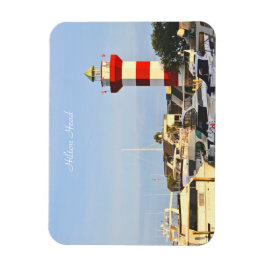 Hilton Head Lighthouse, Fotografie, auf Magnet