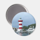 Hilton Head Lighthouse Magnet (Vorderseite/Rückseite)