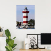 Hilton Head lighthouse Poster (Heimbüro)