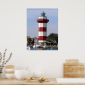Hilton Head lighthouse Poster (Küche)