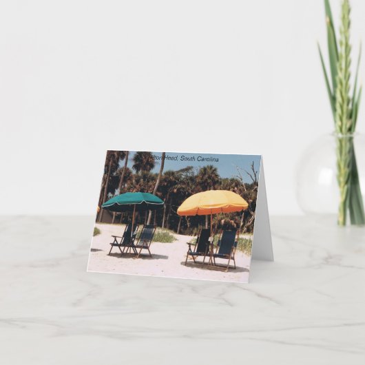 Hilton Head Note Card Karte (Vorderseite)