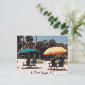 Hilton Head Post Card Postkarte (Stehend Vorderseite)