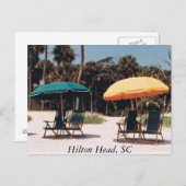 Hilton Head Post Card Postkarte (Vorne/Hinten)