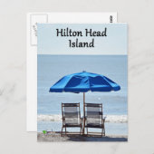 Hilton Head Postkarte (Vorne/Hinten)