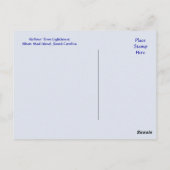 Hilton Head, SC Harbour Town Lighthouse Postcard Postkarte (Rückseite)