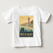 Hilton Head | South Carolina Baby T-shirt (Vorderseite)