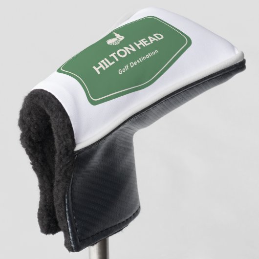 Hilton Head South Carolina Golf Zielort Headcover (3/4 Vorderseite)