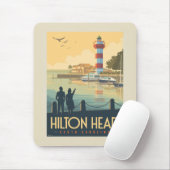 Hilton Head | South Carolina Mousepad (Mit Mouse)