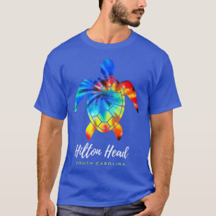 Hilton Head South olina Sea Turtle Gefärbte Krawat T-Shirt