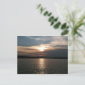 Hilton Head Sunset Postkarte (Stehend Vorderseite)