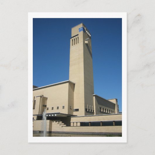 Hilversum-Rathaus Postkarte (Vorderseite)