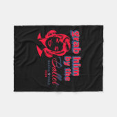 Him By the Ballot Kamala 2024 Funny Harris Electio Fleecedecke (Vorderseite (Horizontal))