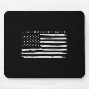 Him By the Ballot Kamala Harris Wheimer 2024 Presi Mousepad