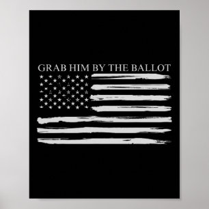 Him By the Ballot Kamala Harris Wheimer 2024 Presi Poster