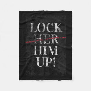 Him Up Anti Trump Funny Mike Flynn Pro Hillary Fleecedecke