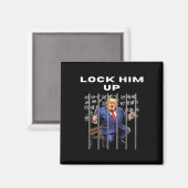 Him Up Anti-Trump Magnet (Vorderseite/Rückseite)