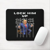 Him Up Anti-Trump Mousepad (Mit Mouse)