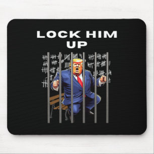 Him Up Anti-Trump Mousepad