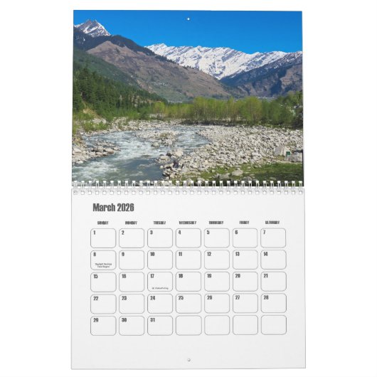 Himachal Pradesh-India-Kalender Kalender (Mär 2026)
