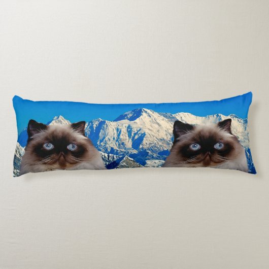 Himalajakatze Seitenschläferkissen (Rückseite)