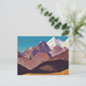 Himalaya, 1932 von Nicholas Roerich Postkarte (Stehend Vorderseite)