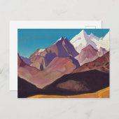 Himalaya, 1932 von Nicholas Roerich Postkarte (Vorne/Hinten)
