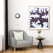 Himalaya-Berge aus dem All gesehen Poster