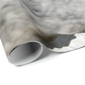 Himalaya-Berge unter Wolken - Tibet Geschenkpapier (Rolleneckpunkt)