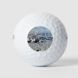 Himalaya-Berge unter Wolken - Tibet Golfball