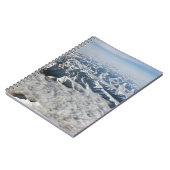 Himalaya-Berge unter Wolken - Tibet Notizblock (Linke Seite)