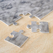 Himalaya-Berge unter Wolken - Tibet Puzzle (Seite)