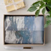 Himalaya-Berge unter Wolken - Tibet Seidenpapier (Geschenk)