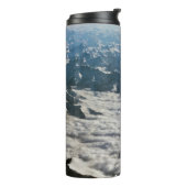 Himalaya-Berge unter Wolken - Tibet Thermosbecher (Nach links gedreht)