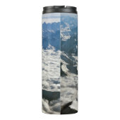 Himalaya-Berge unter Wolken - Tibet Thermosbecher (Rückseite)